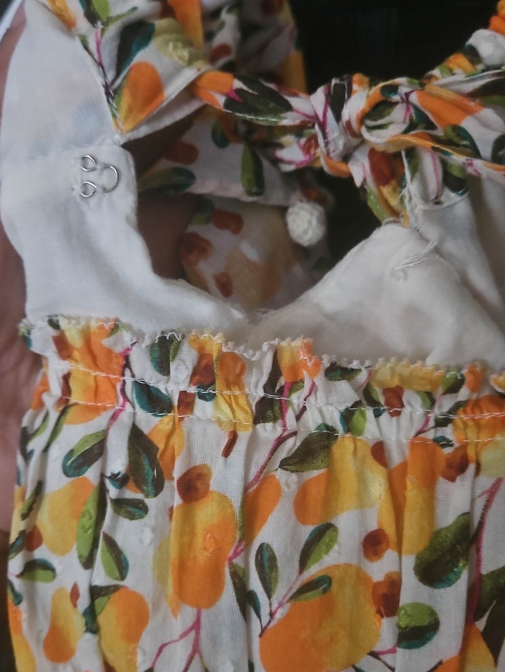 Farm Rio Cashew Crossed Back Maxi Dress Large - Picture 10 of 10